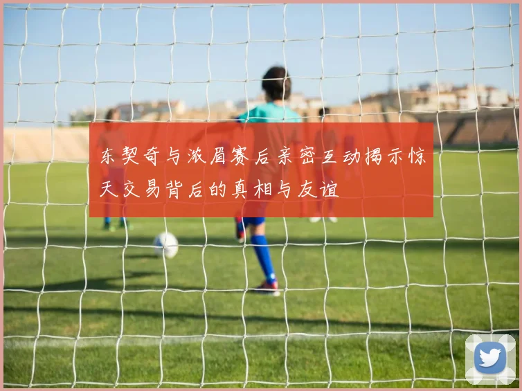 东契奇与浓眉赛后亲密互动揭示惊天交易背后的真相与友谊